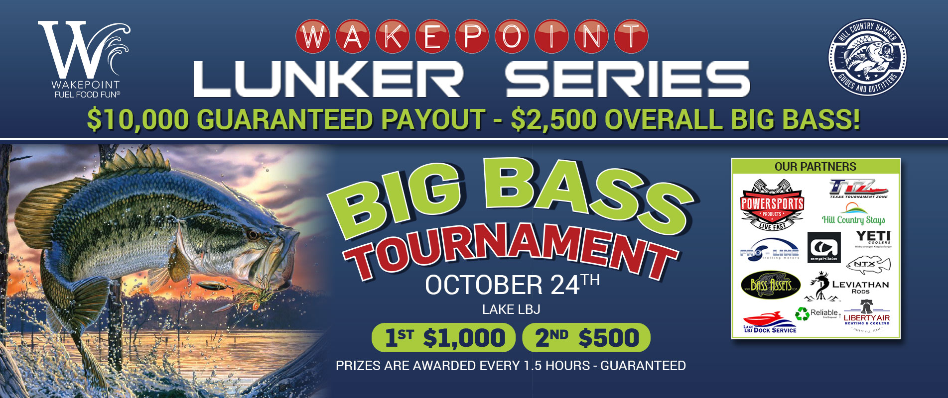 Lunker Series Big Bass Tournament Rules Wakepoint